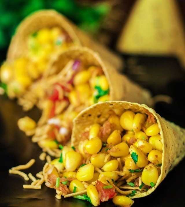 Masaledar Papad Cone